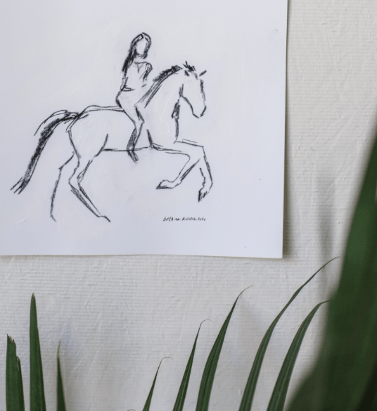 Dressage Queen - Bettina Norton Artwork
