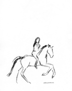 Dressage Queen - Bettina Norton Artwork