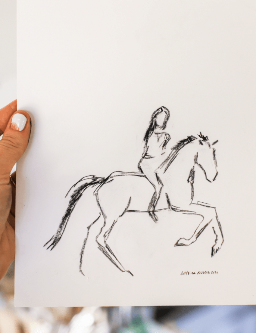 Dressage Queen - Bettina Norton Artwork