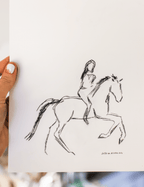 Dressage Queen - Bettina Norton Artwork