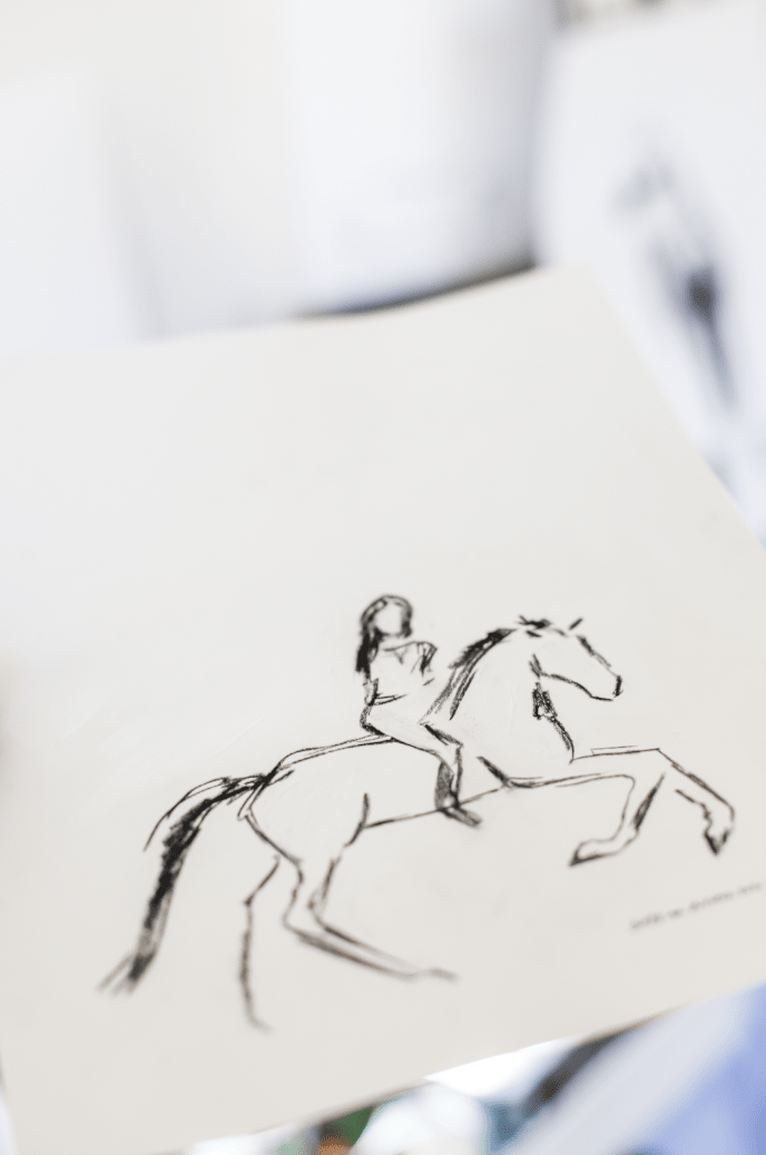 Dressage Queen - Bettina Norton Artwork
