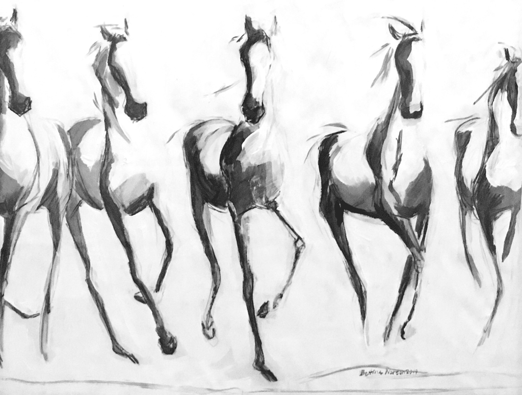 Five Is Family. - Bettina Norton Artwork