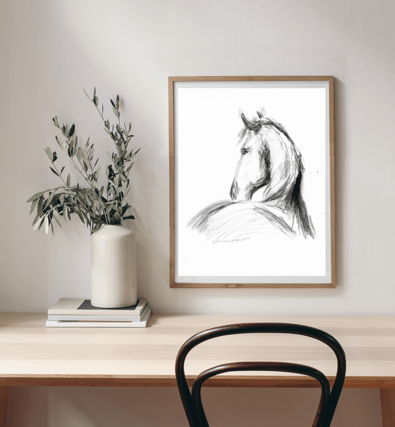 Friesian - Bettina Norton Artwork