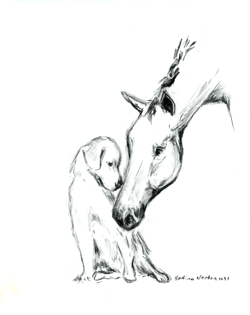 Golden Kisses - Bettina Norton Artwork