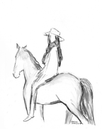 Horse Girl - Bettina Norton Artwork