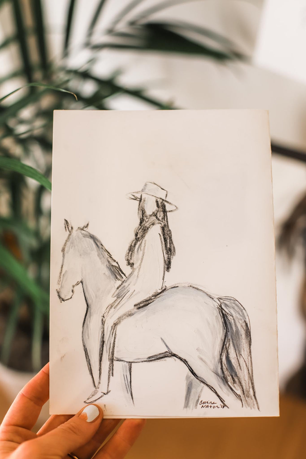 Horse Girl - Bettina Norton Artwork