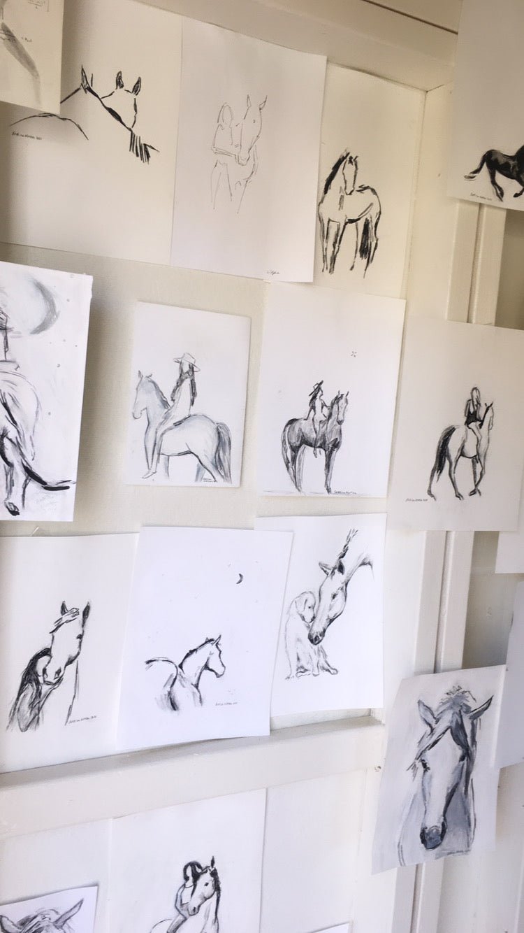 Horse Girl - Bettina Norton Artwork