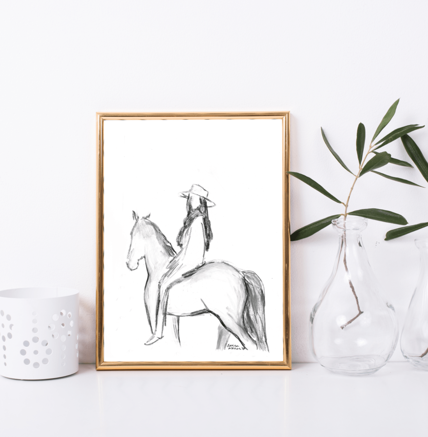 Horse Girl - Bettina Norton Artwork