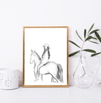Horse Girl - Bettina Norton Artwork