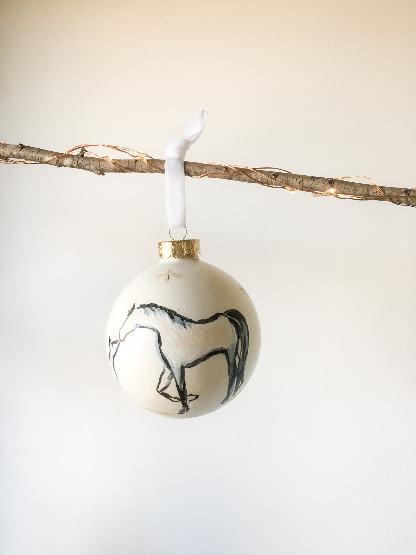 Large Ceramic Painted Ornament 6