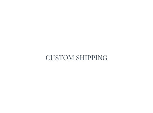 Custom Shipping