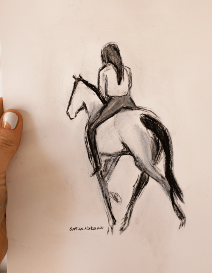 Into the Ring - Bettina Norton Artwork