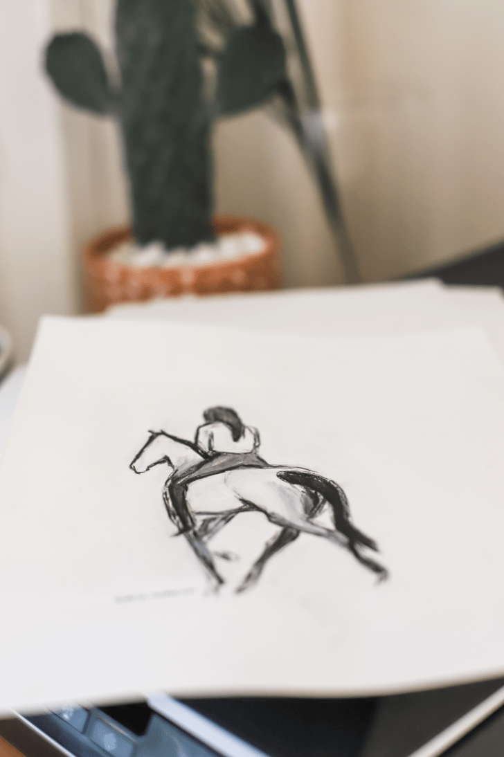 Into the Ring - Bettina Norton Artwork