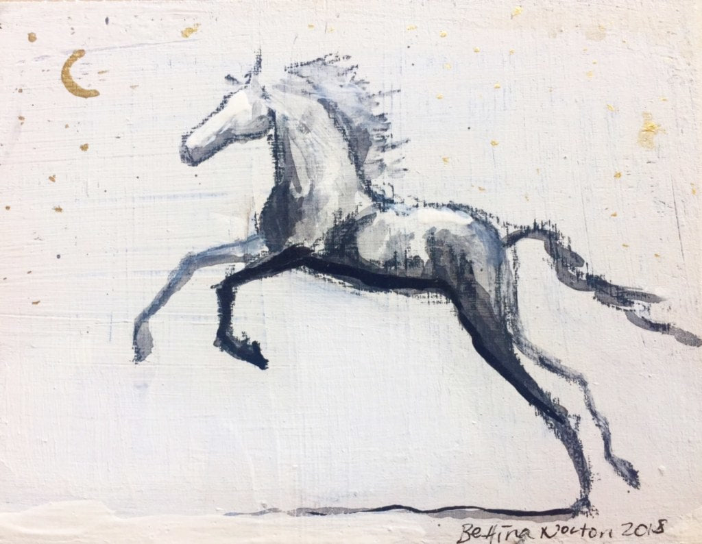 Jumping for the Moon - Bettina Norton Artwork