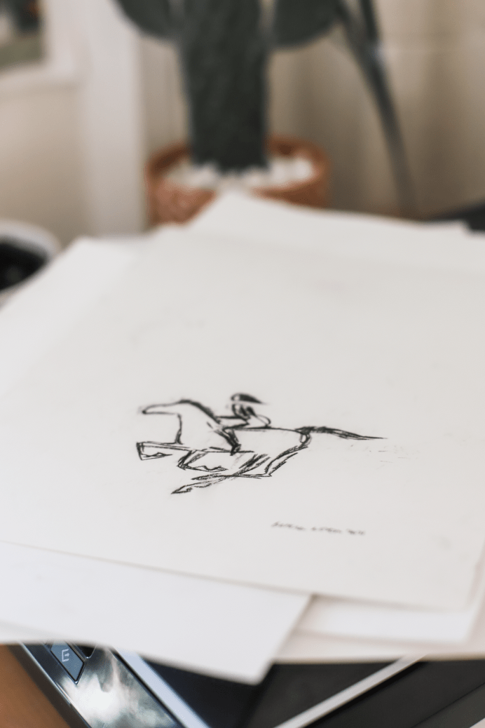 Just Hold On - Bettina Norton Artwork