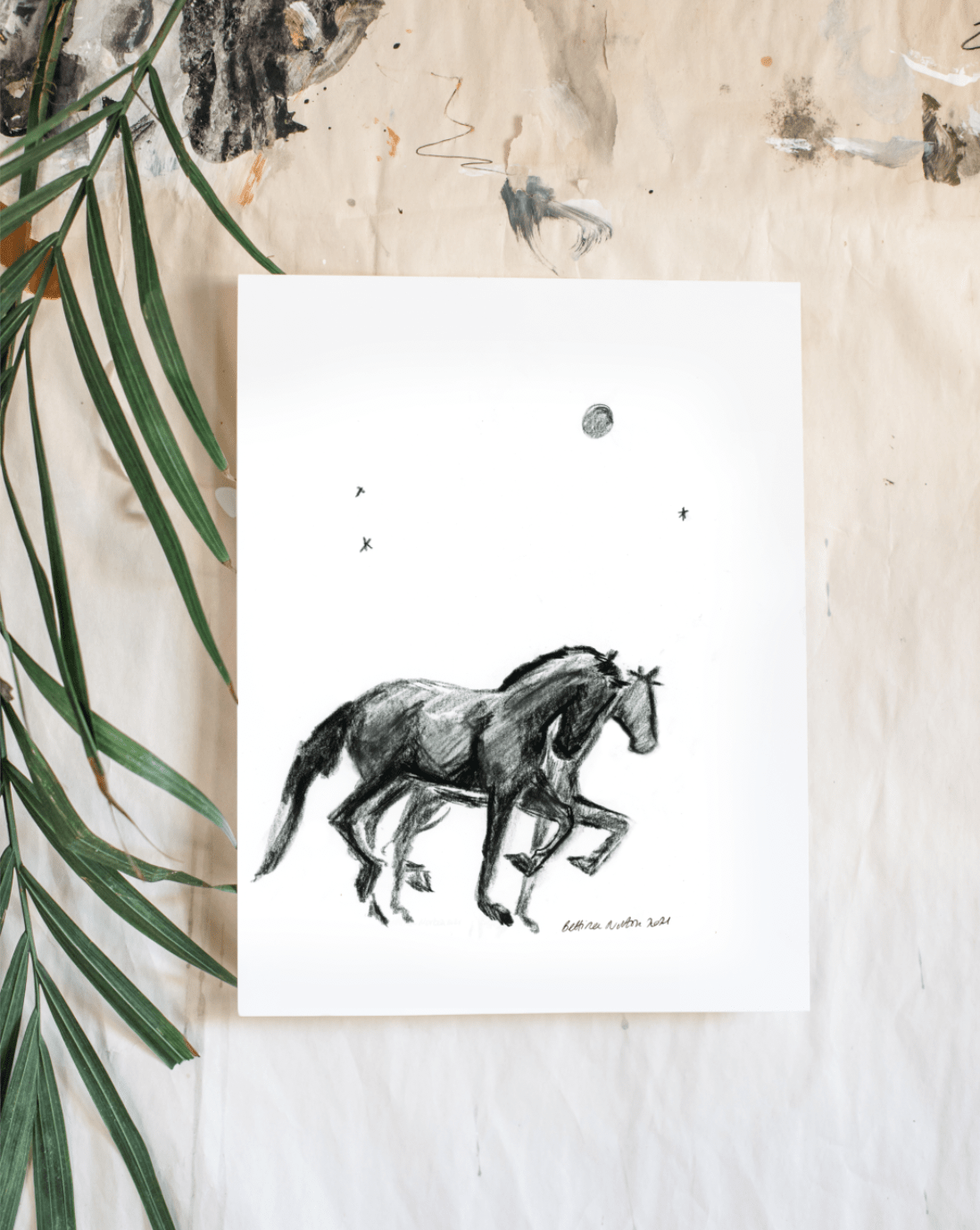 Moon Ponies - Bettina Norton Artwork