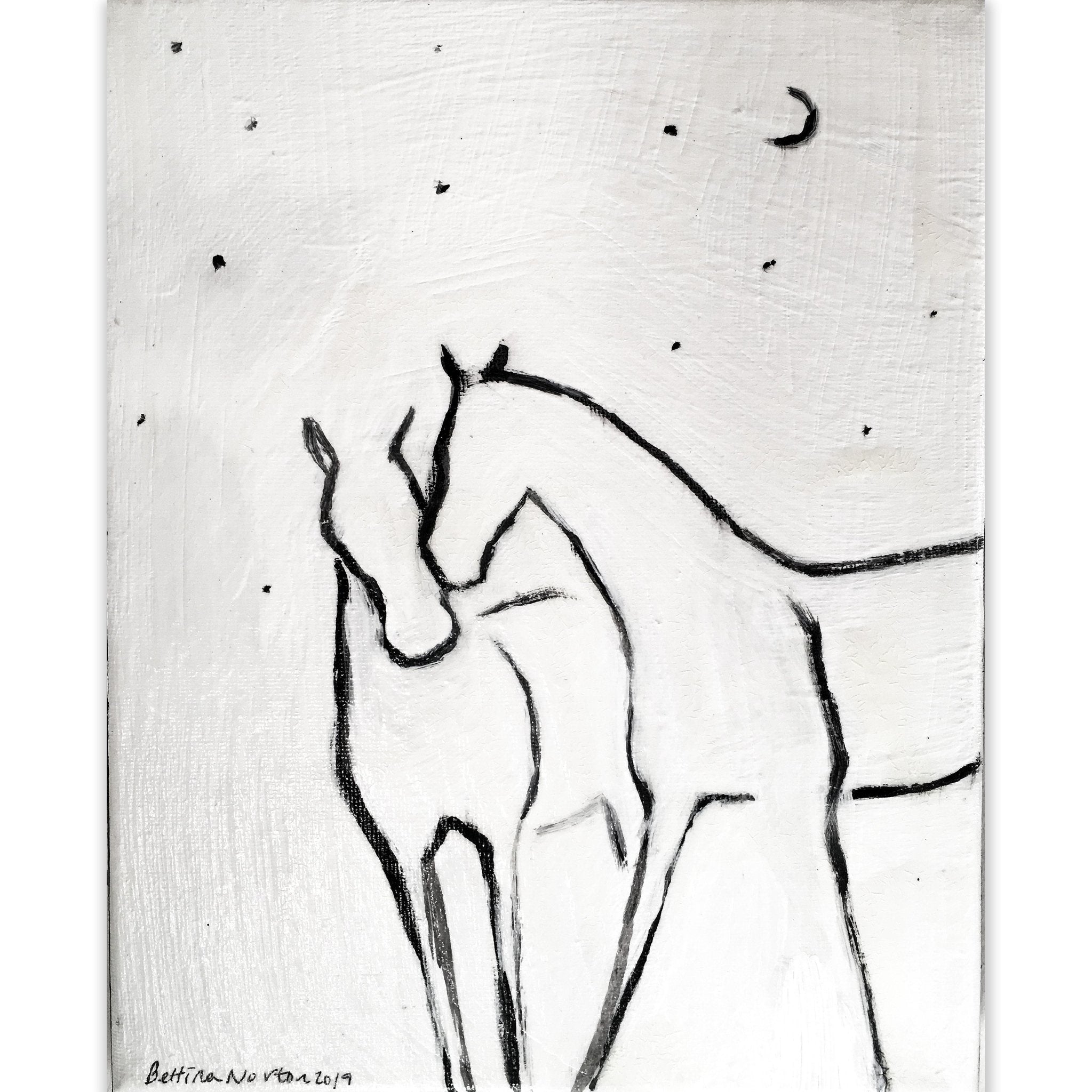 Moonlight. - Bettina Norton Artwork