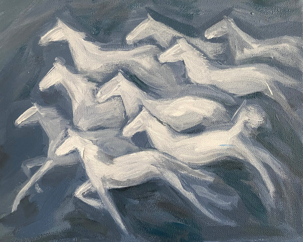 Ocean Horses - Bettina Norton Artwork