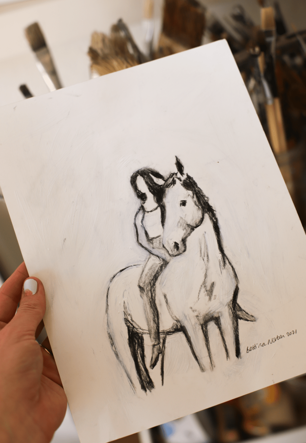 Poised - Bettina Norton Artwork