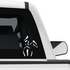 Rider's Heart Car Sticker - Bettina Norton Artwork