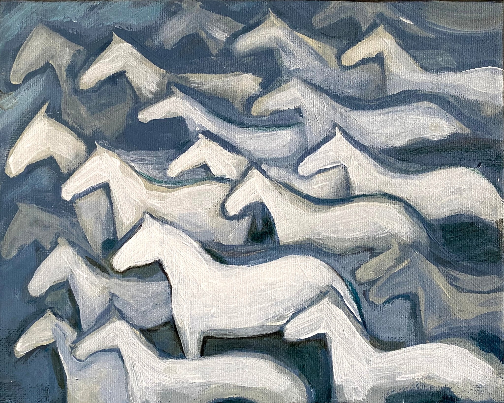 River Horses - Bettina Norton Artwork