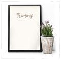 Framing