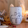 Simplicity Wine Tumbler - Bettina Norton Artwork