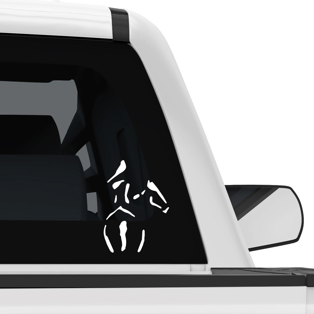 Rider's Heart Car Sticker
