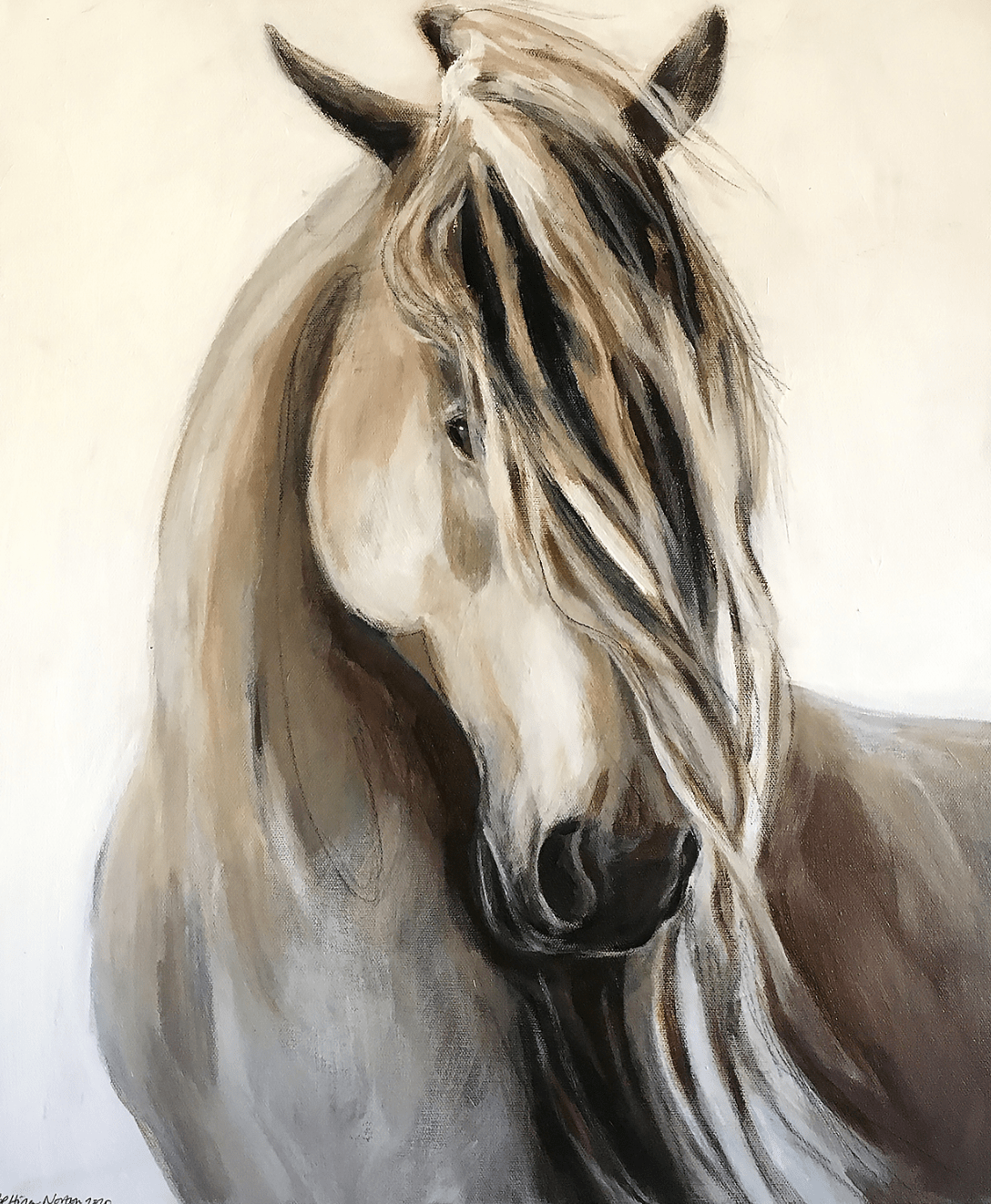 The Classic Horse | Wholesale Ready-to-Hang Canvas Prints - Bettina Norton Artwork