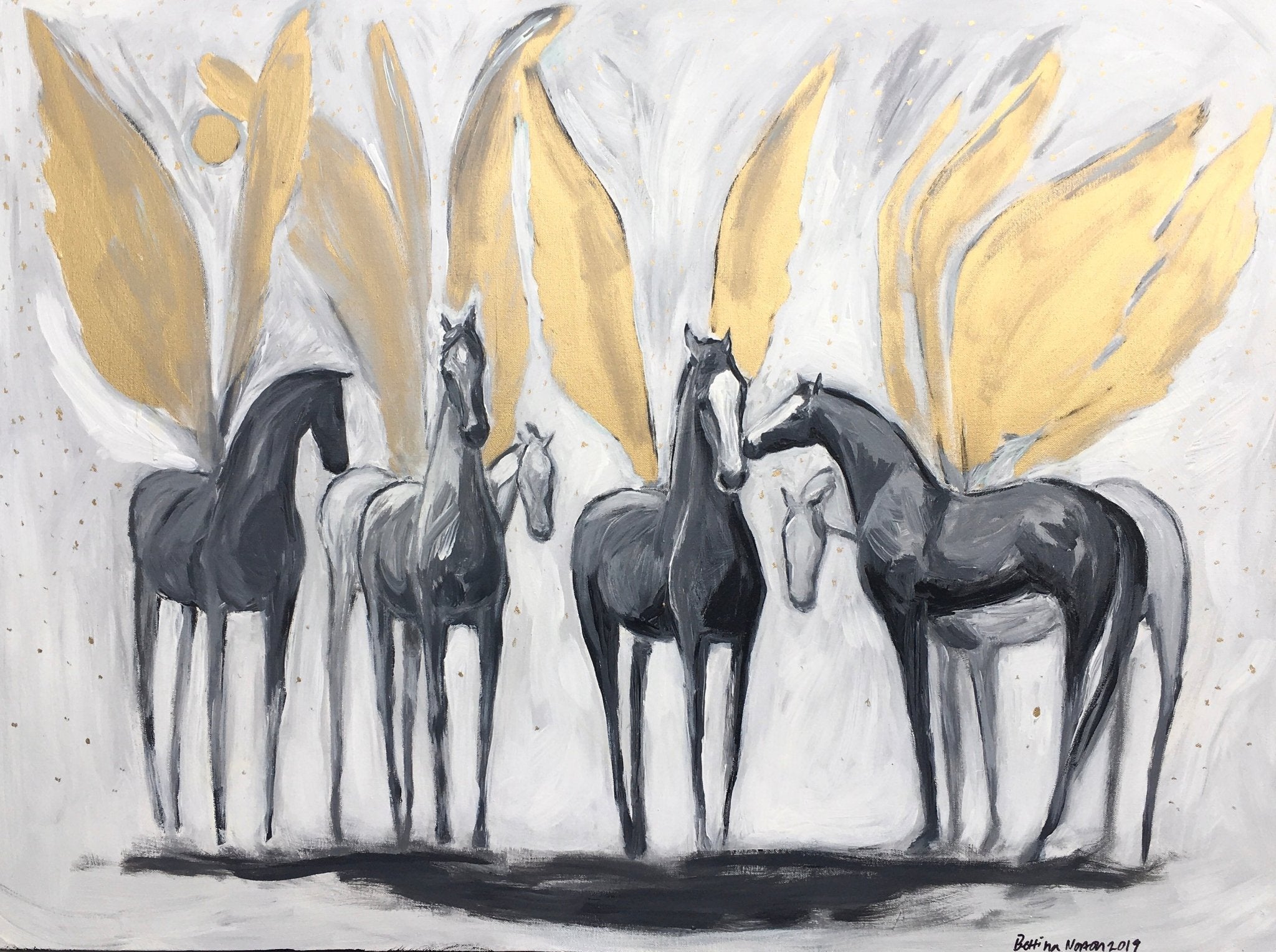 The Herd - Bettina Norton Artwork