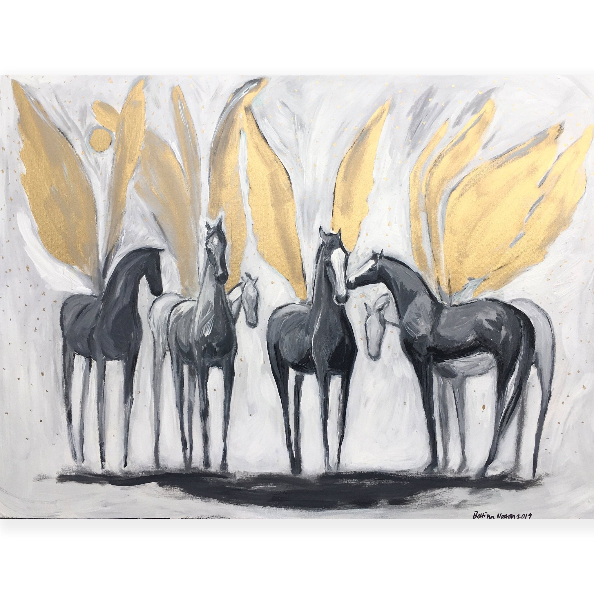 The Herd - Bettina Norton Artwork