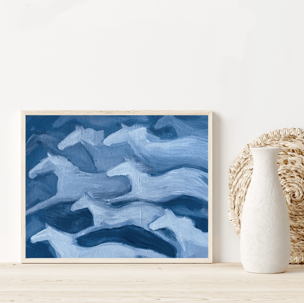 Water Horses - Bettina Norton Artwork