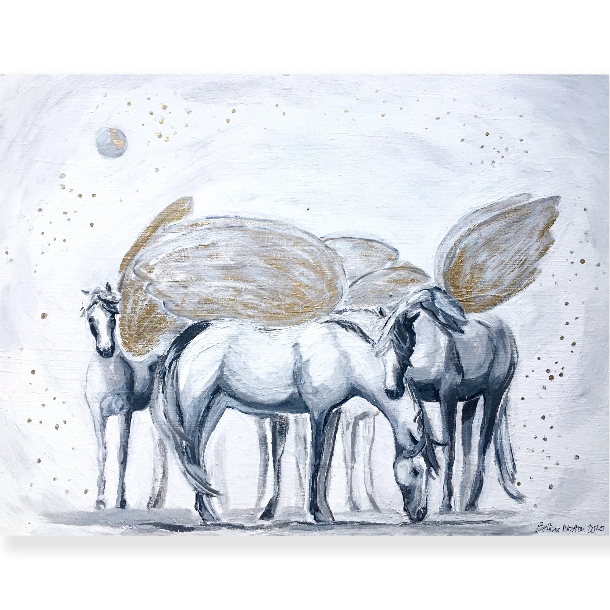 We're All Here - Bettina Norton Artwork